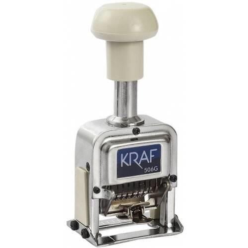 KRAF NUMARATOR OTOMATIK 6 HANE (506G)