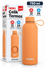 NOKI CELIK TERMOS 730ml SOFT TOUCH TURUNCU 124-040
