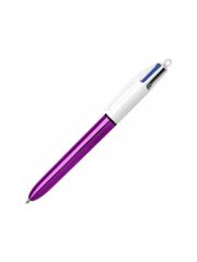 BIC TUKENMEZ KALEM 4 RENK FUN LILA 503815