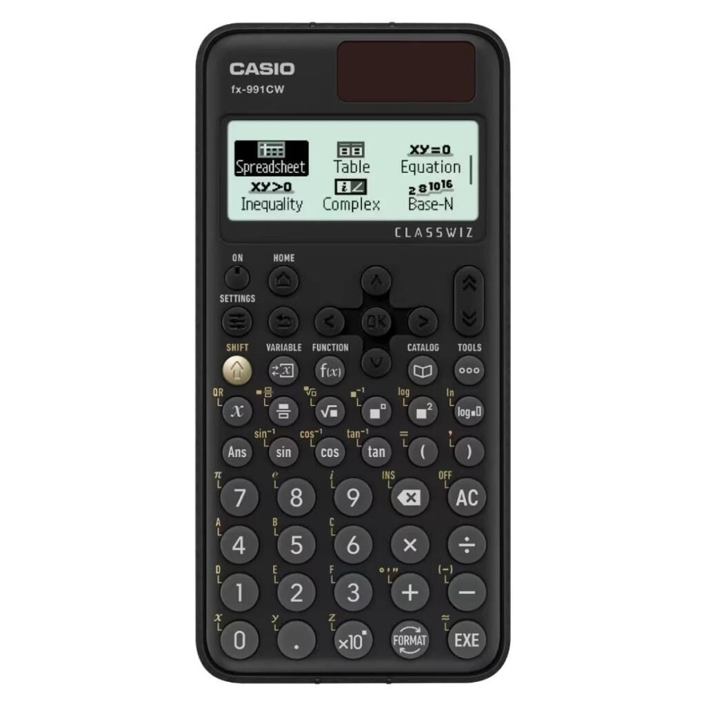 CASIO HESAP MAKINESI BILIMSEL FONK.SIYAH(FX-991CW)