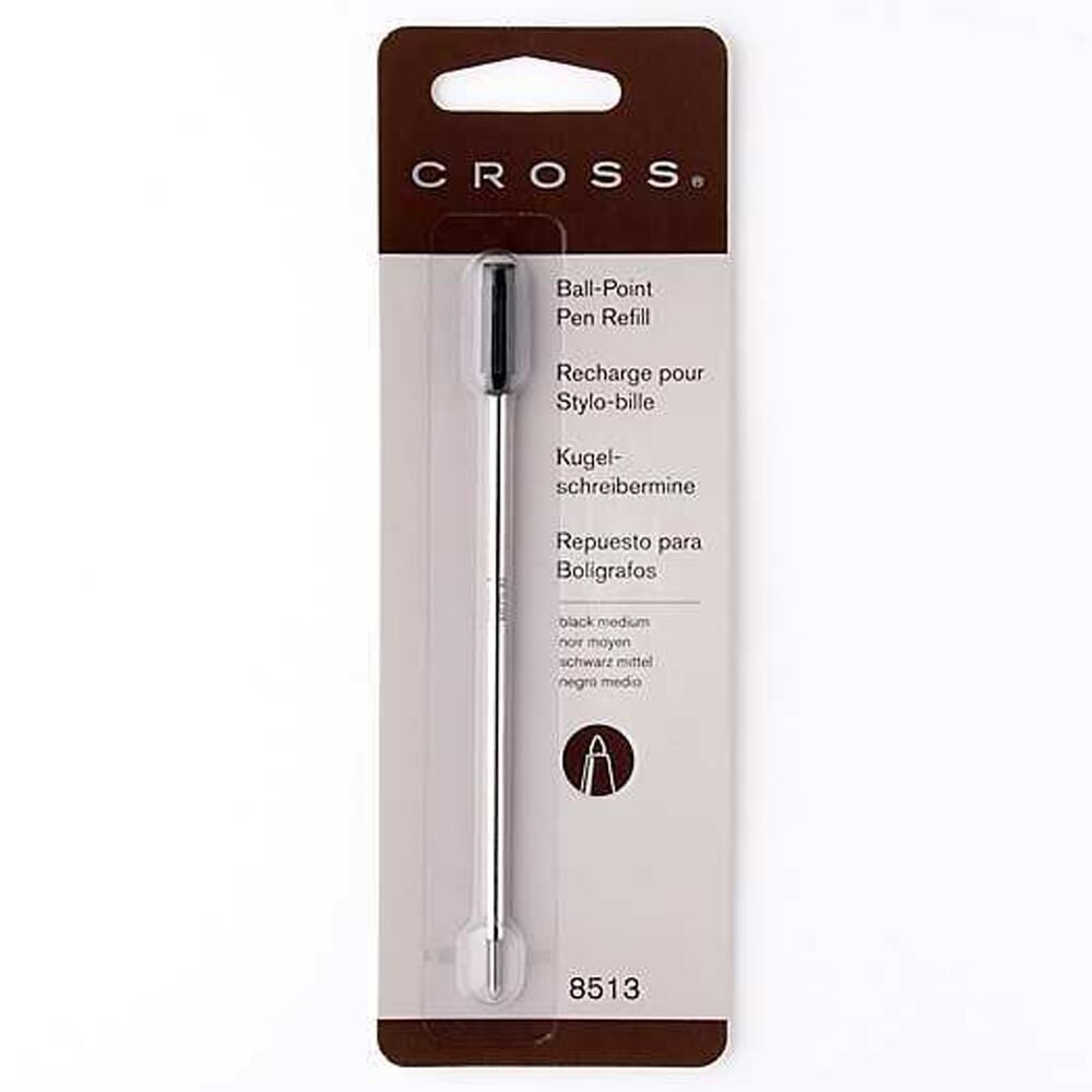 CROSS TUKENMEZ KALEM  REFILI SIYAH MEDIUM (8513D)