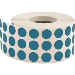 TANEX NOKTA ETIKETI MAVI 10mm 5000LI