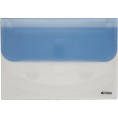 BIGPOINT KADEMELI DOSYA A4 4 CEPLI MAVI (268)