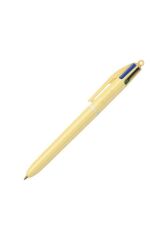 BIC TUKENMEZ KALEM 4 RENK PASTEL SARI 517320