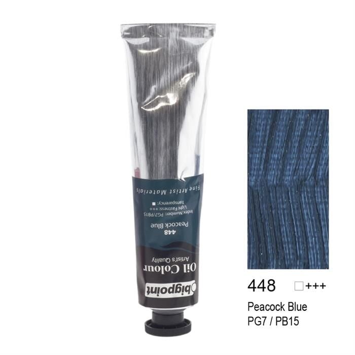 BIGPOINT 45ML PEACOCK BLUE (448) YAGLI BOYA