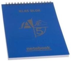 KLAS BLOKNOT A5 CIZGILI SPIRALLI PP 72 YAPRAK