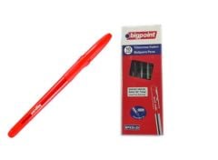 BIGPOINT GRIP 07TUKENMEZ KALEM  KIRMIZI 10 LU (935