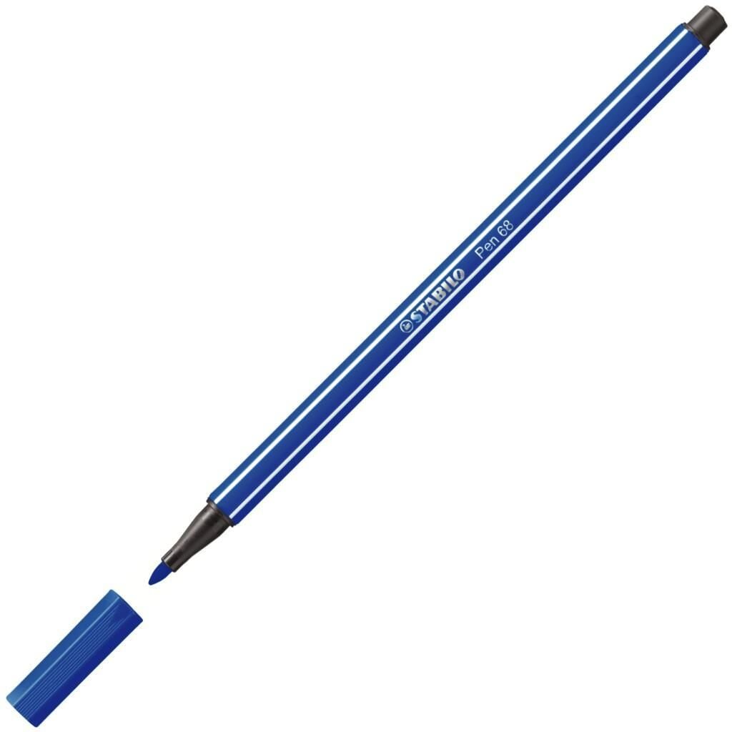 STABILO PEN  KECELI KALEM KOYU MAVI (68/32)