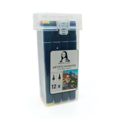 SUDOR MONA LISA TOUCHBLACK MARKER 12 RENK TM1-12