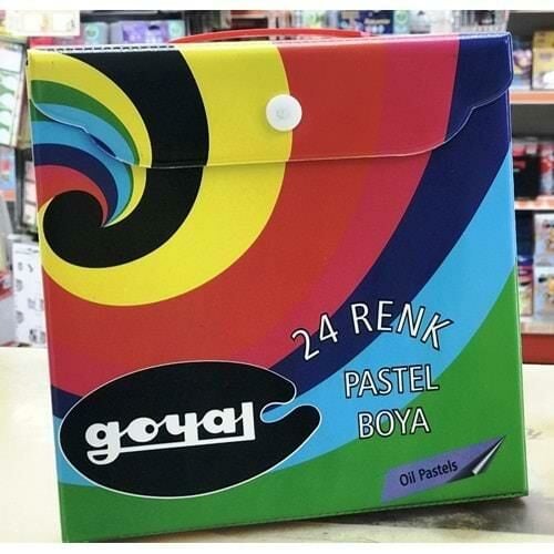 GOYA PASTEL BOYA 24 RENK CANTALI PTL-224
