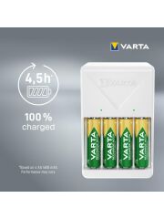 VARTA SARJ CIHAZI PLUG 2100 mAh+ 4 PIL HEDIYELI