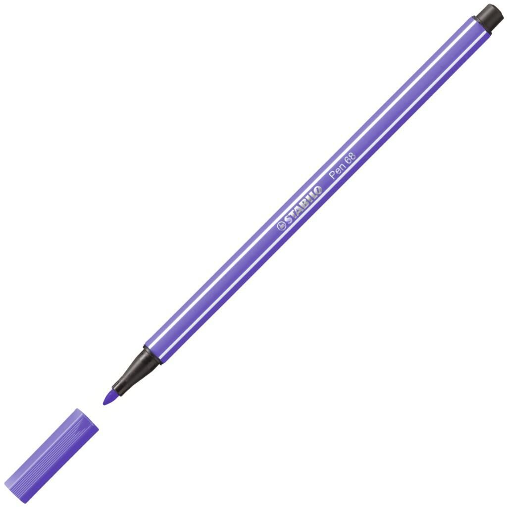 STABILO PEN  KECELI KALEM MOR (68/55)