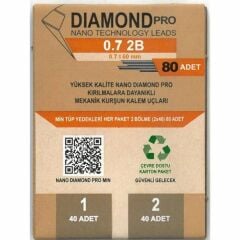 UNI MIN NANO DIOMAND NDP-07-80 2B 0.7 2B 80 LI