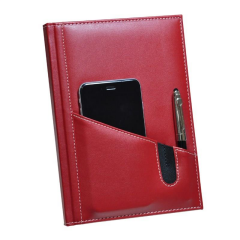 2K DEFTER T.KILIFLI 17x24 KARELI KIRMIZI (5468)