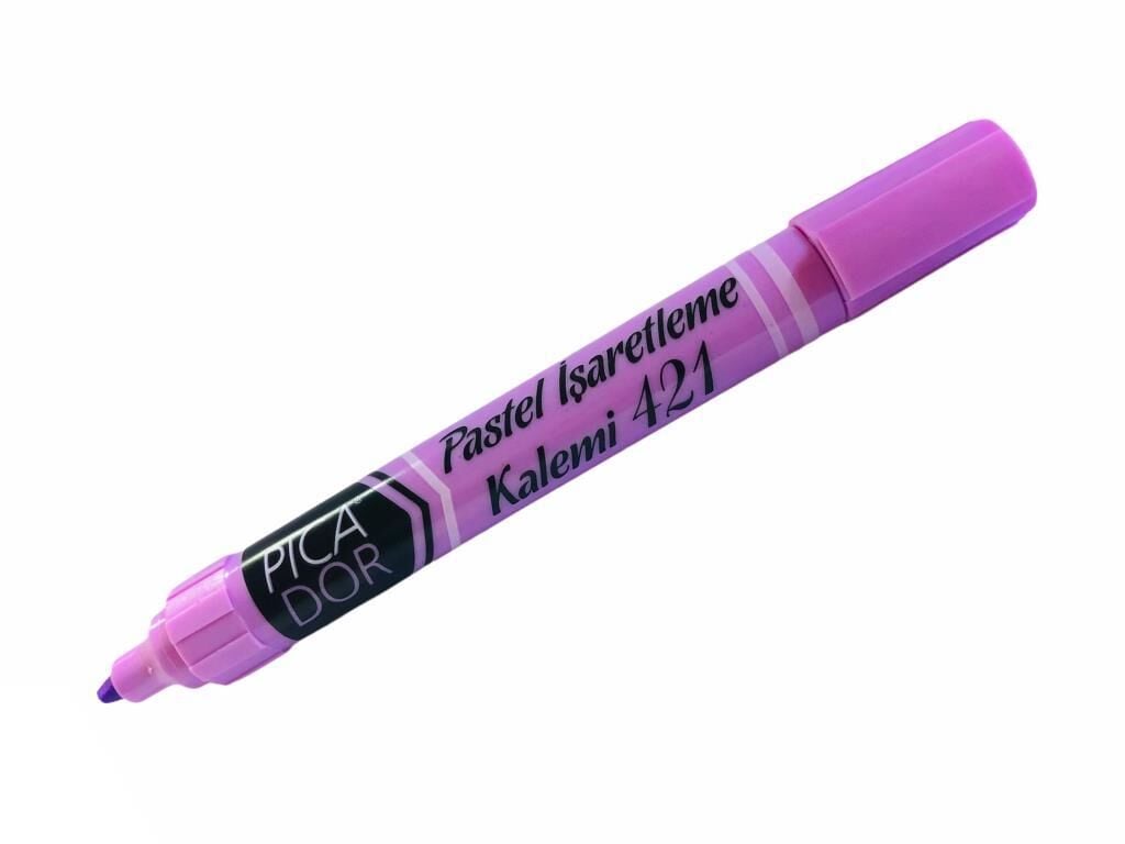 PICADOR DOLAN FOSFORLU KALEM PASTEL MOR (421)