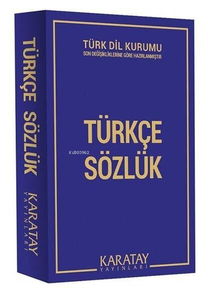 4E TURKCE SOZLUK ORTAOKUL MAVI KAPAK 1.HAMUR