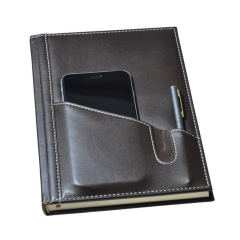 2K DEFTER T.KILIFLI 17x24 CIZGILI KAHVE (5464)