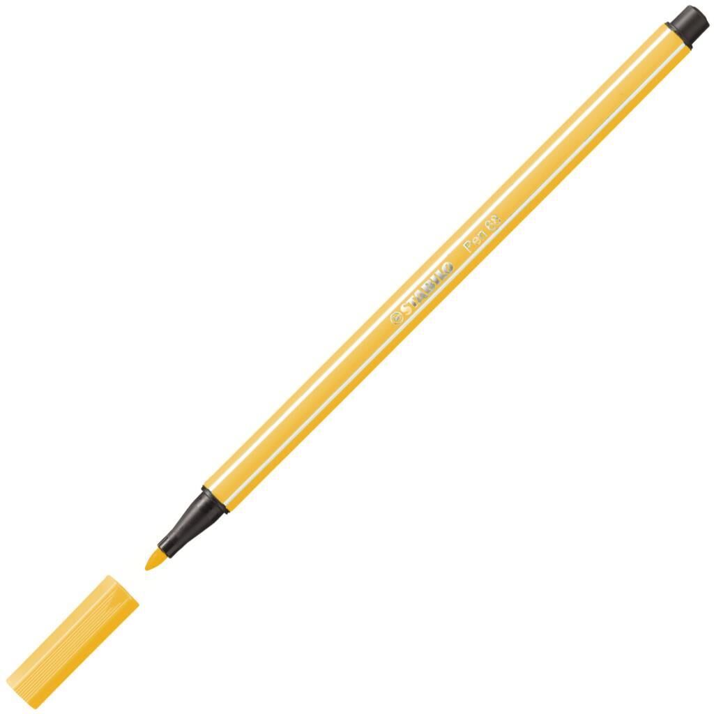 STABILO PEN  KECELI KALEM SARI (68/44)