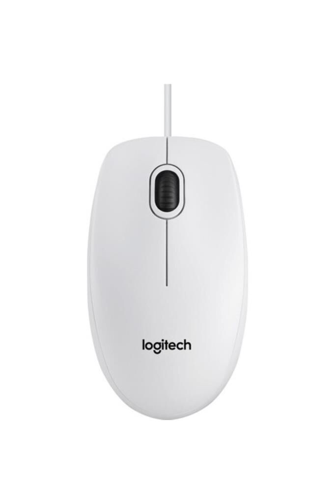 LOGITECH MOUSE KABLOLU USB B100 BEYAZ 910-003360