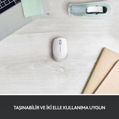 LOGITECH M171 BEYAZ KABLOSUZ MOUSE (910-006867)