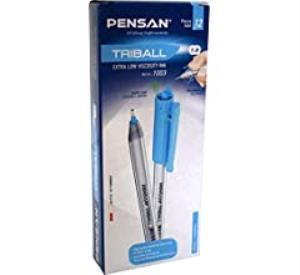 PENSAN TUKENMEZ KALEM TRIBALL TURKUAZ 12 LI