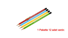 FATIH KURSUN KALEM GOLD KOSELI 12 LI (11010)