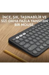 LOGITECH KLAVYE PEBBLE   K380S  KEYS 2 BLT