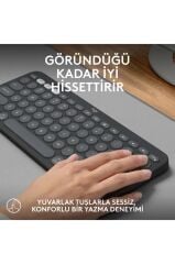LOGITECH KLAVYE PEBBLE   K380S  KEYS 2 BLT
