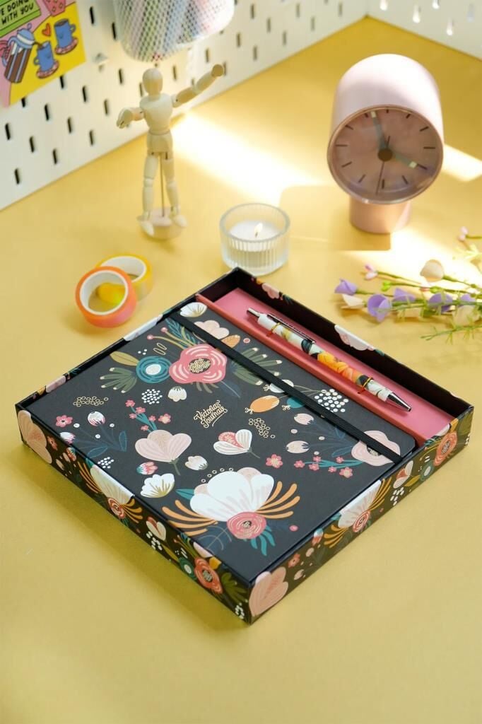 V.JOURNALS DEFTER A5 CIZ.KALEM HEDIYELI 125-2158