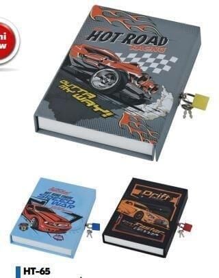 MIKRO HATIRA DEFTERI KILITLI ARABA HT-65