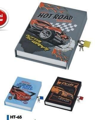 MIKRO HATIRA DEFTERI KILITLI ARABA HT-65