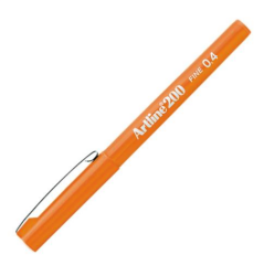 ARTLINE FINELINER KALEM 0.4 TURUNCU (EK-200)