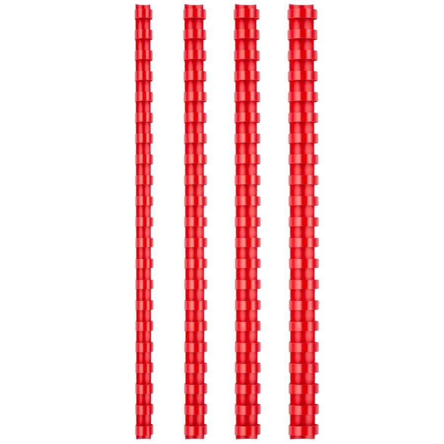 BIGPOINT  8mmPLASTIK SPIRAL KIRMIZI 100 LU (620)