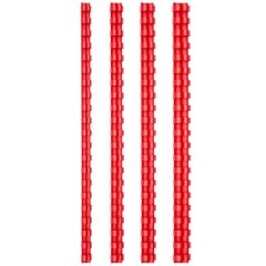 BIGPOINT  8mmPLASTIK SPIRAL KIRMIZI 100 LU (620)