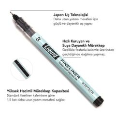 WRITECH LIQUID FINELINER 03 KALEM W-704