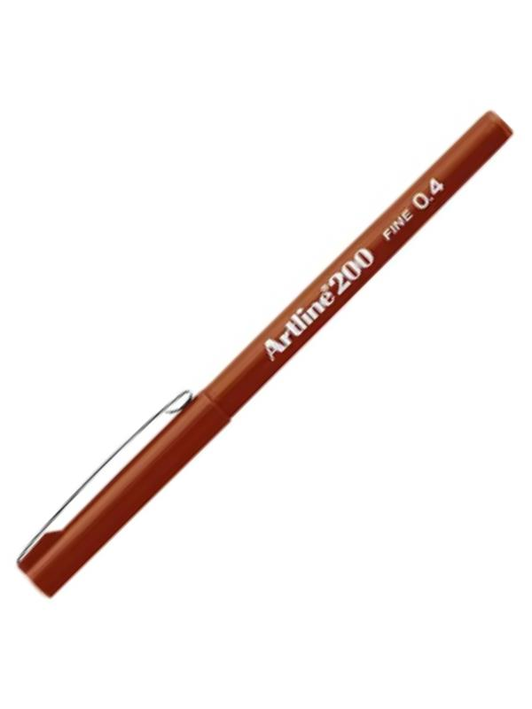 ARTLINE FINELINER KALEM 0.4 KAHVERENGI (EK-200)
