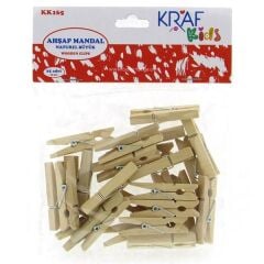 KRAF KIDS AHSAP MANDAL NATUREL BUYUK 25 LI KK165