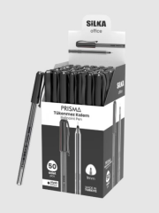 SILKA LINC OFFIX TUKENMEZ KALEM SIYAH 50LI