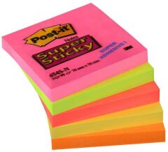 POST-IT YAPISKANLI KUPNOT 5 RENK 450 76x76(654S-N)