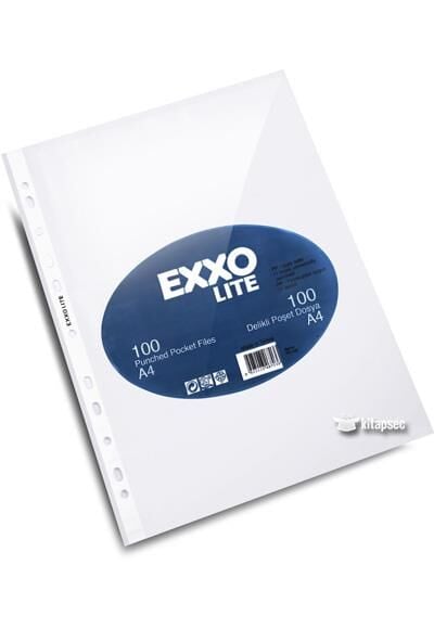EXXO/DOSY LITE DELIKLI POSET DOSYA A4 100 LU
