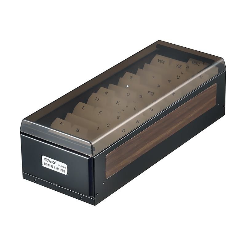 KW-TRIO KARTVIZIT KUTUSU 800 KART (4800)