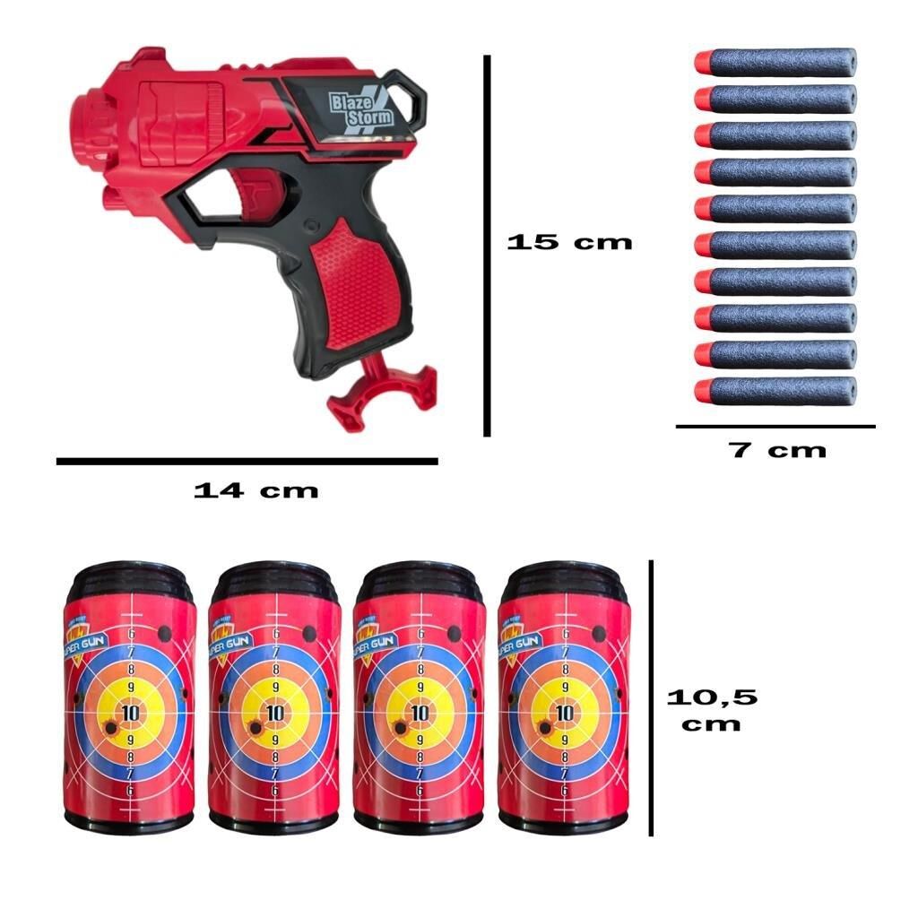 PRESTIJ OYUNCAK DART FIRLATICI 2LI HEDEFLI(FAB1607