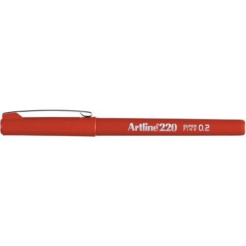ARTLINE GLISS KALEM 02mm K.KIRMIZI TEKLI (220)