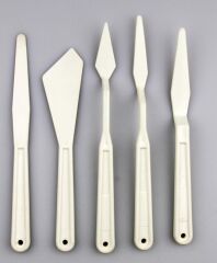 SAMUR-AVEGA SPATULA SETI  PLASTIK 5 LI