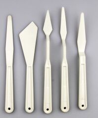 SAMUR-AVEGA SPATULA SETI  PLASTIK 5 LI