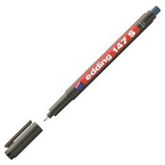 EDDING ASETAT KALEMI 03mm SIYAH SILGILI (147S)
