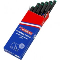 EDDING ASETAT KALEMI 03mm YESIL 10 LU SILGI (147S)