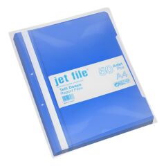 JET FILE TELLI MAVI DOSYA 50 LI PAKET