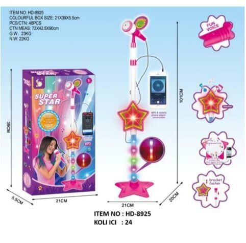 KARAOKE MIKROFON ISIKLI HD-8925