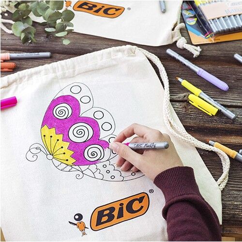 BIC MARKING KUMAS/CAM/PORSELEN KALEMI 24 LU